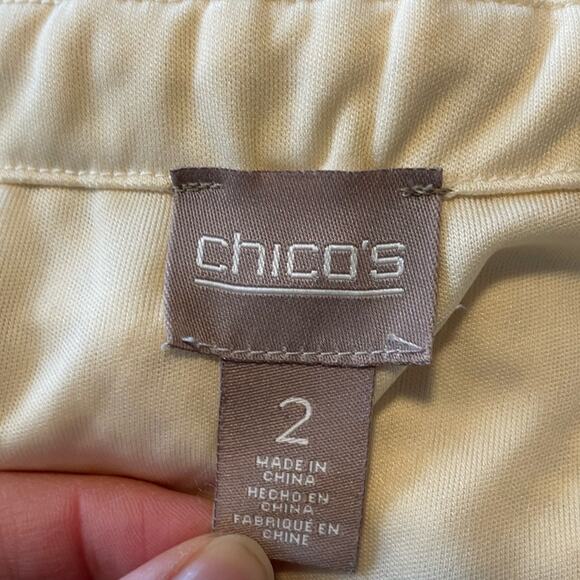 Chicos Lace Fringe Skirt - Picture 4 of 5